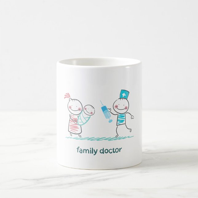 Caneca De Café Médico Familiar (Criador carregado)