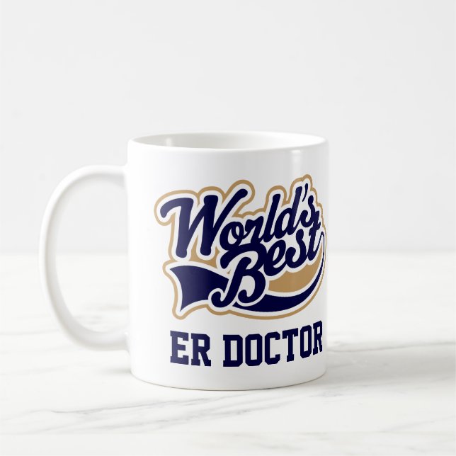 Caneca De Café Médico Médico Médico da Sala de Emergência (Esquerda)