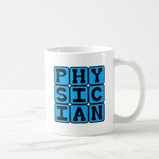 Caneca De Café Médico, Palavra Chique para Doutor (Direita)