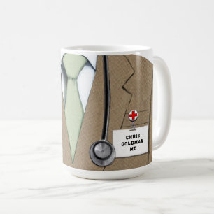 Caneca De Café Médico Personalizado