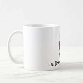 Caneca De Café Médico Personalizado Superior das Mulheres