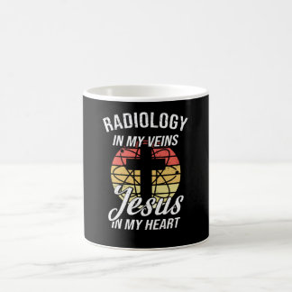 Caneca De Café Médico Sanitário Radiologista de Raio-X Retroativo