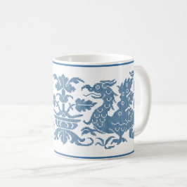 Caneca De Café Medieval/Renascença Wyverns Coffee Mug