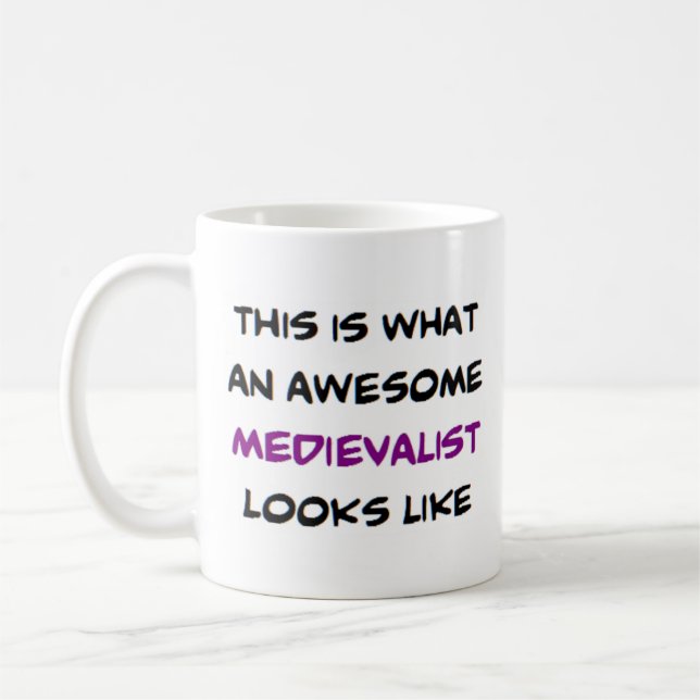 Caneca De Café medievalista, incrível (Esquerda)