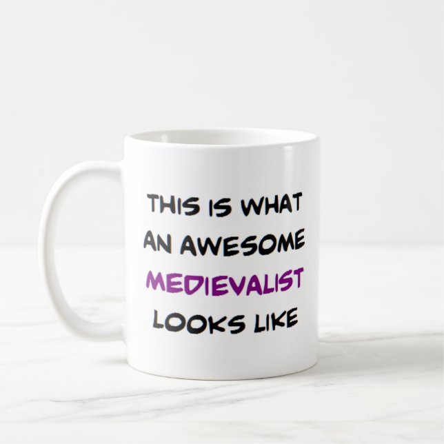 Caneca De Café medievalista, incrível (Esquerda)