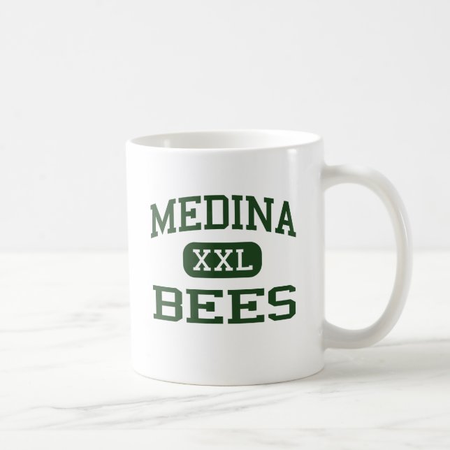 Caneca De Café Medina - abelhas - segundo grau de Medina - Medina (Direita)