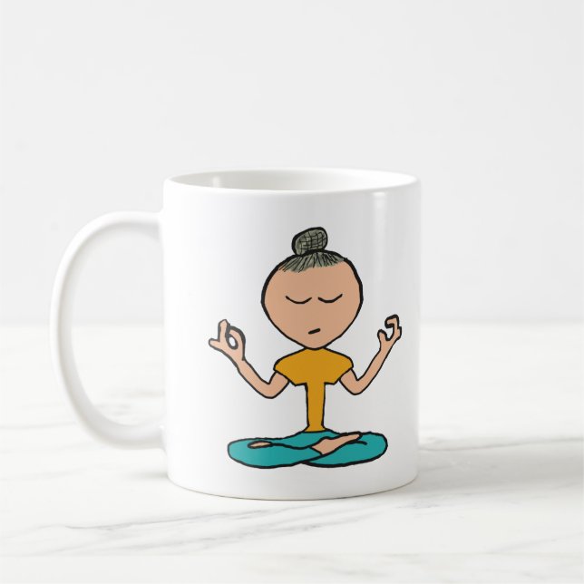 Caneca De Café Meditação (Esquerda)