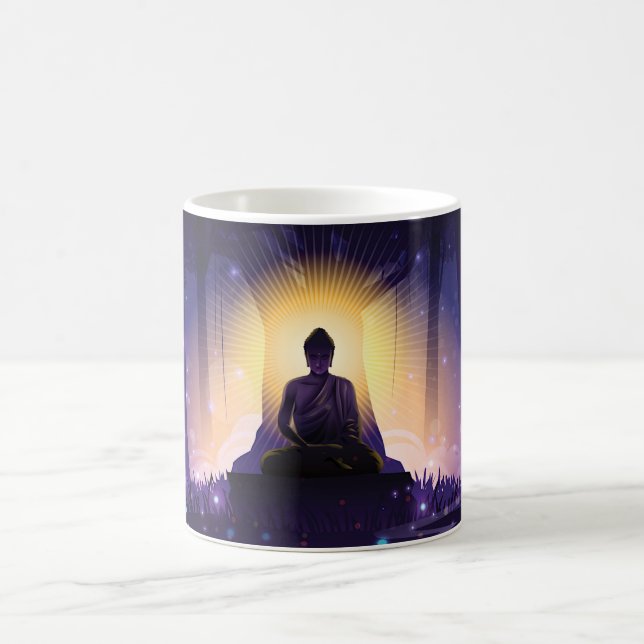 Caneca De Café Meditação de Buda (Centro)