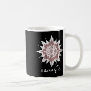 Caneca De Café Meditação Esotérica Flor de Lótus Namaste Yoga