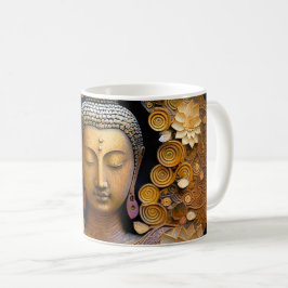Caneca De Café Meditação espiritual Buda