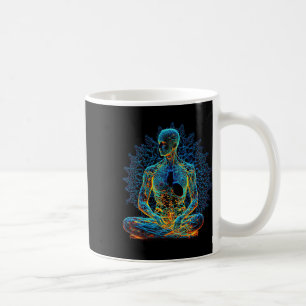 Caneca De Café Meditação Espiritual Yoga Chakra de Energia _1