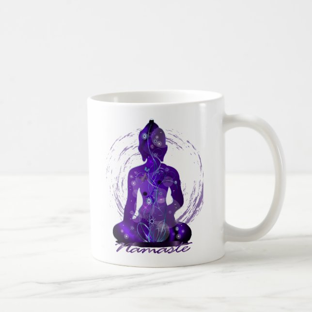 Caneca De Café Meditação Midnight (Direita)