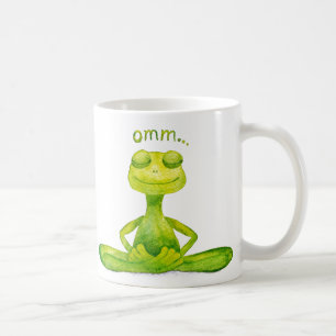 Caneca De Café Meditação rã