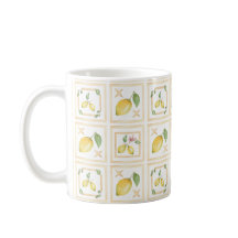 Mediterrenean Citrus Lemon pattern
