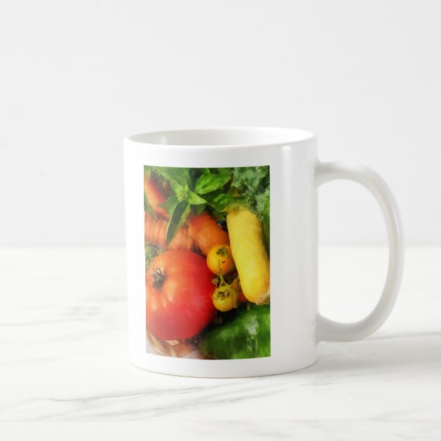 Caneca De Café Medley Vegetal (Direita)