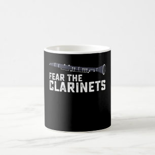 Caneca De Café Medo Clarinets Clarinetista Clarinet
