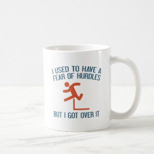 Caneca De Café Medo De Dificuldades