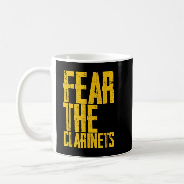 Caneca De Café Medo Dos Clarinets —2 (Esquerda)