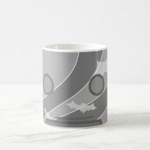 Caneca De Café Medo monocromático