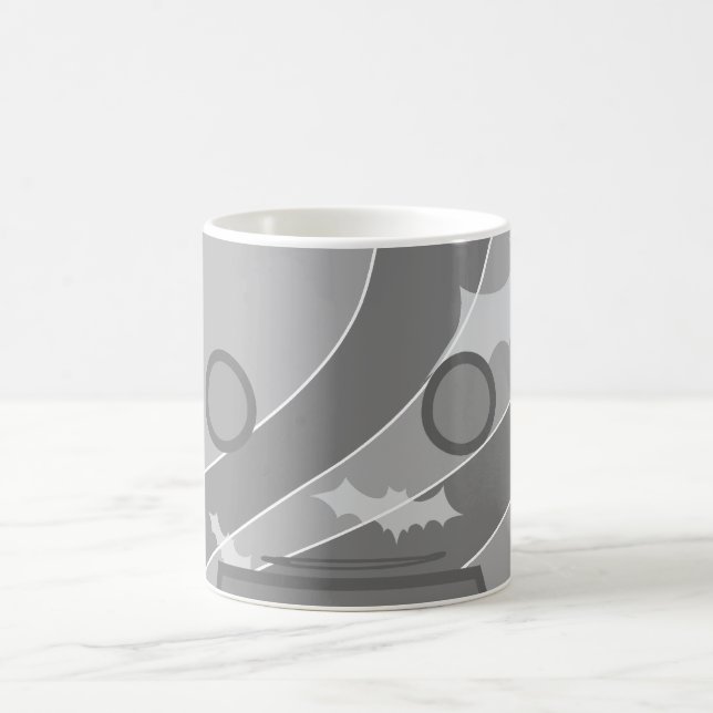 Caneca De Café Medo monocromático (Centro)