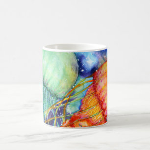 Caneca De Café Medusa cósmicas