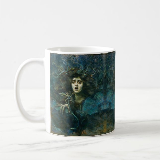 Caneca De Café Medusa por Alice Pike Barney (Esquerda)