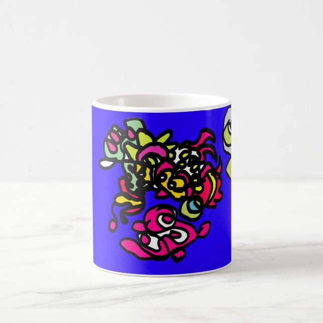 Caneca De Café Medusas dançantes  (Centro)