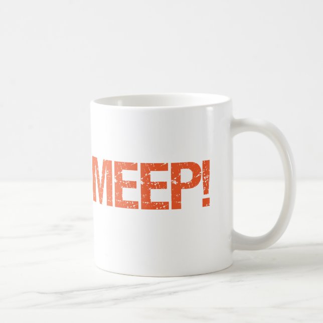 Caneca De Café Meep (Direita)