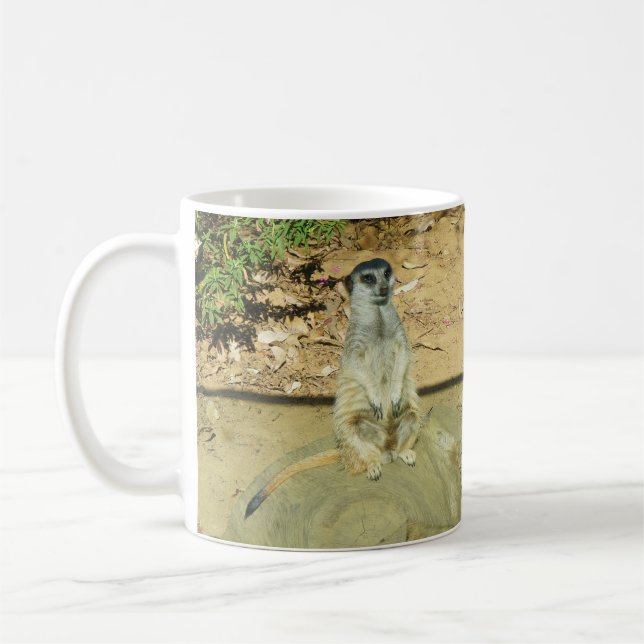 Caneca De Café Meerkat #1 Mug (Esquerda)