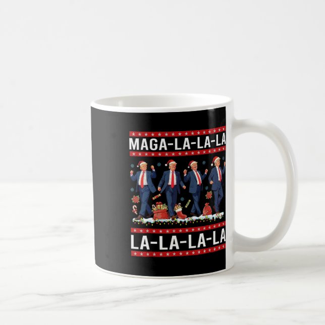Caneca De Café Mega La Donald Trump Potus 47 Natal Feio (Direita)