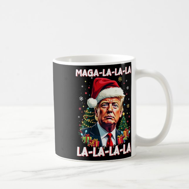 Caneca De Café Mega La Donald Trump Potus 47 Natal Feio (Direita)