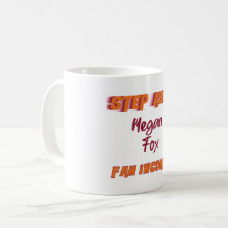 Caneca De Café Megan Fox - Passo ao lado, ventilador de entrada