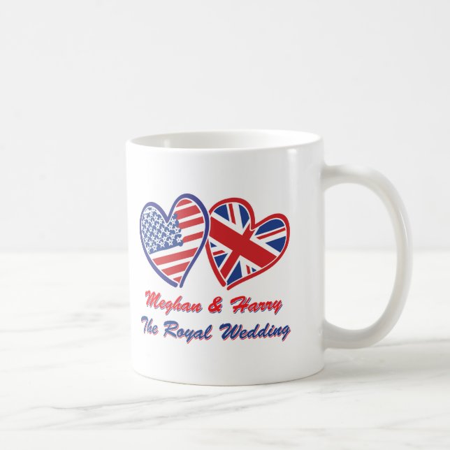 Caneca De Café Meghan e Harry The Royal Wedding (Direita)