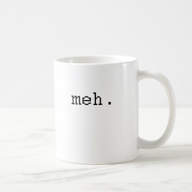 Caneca De Café meh (Direita)