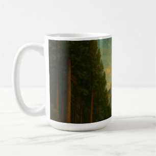Caneca De Café Meia Cúpula e Árvores do Vale de Yosemite