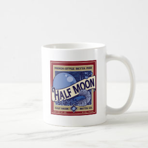 Caneca De Café Meia lua Betta