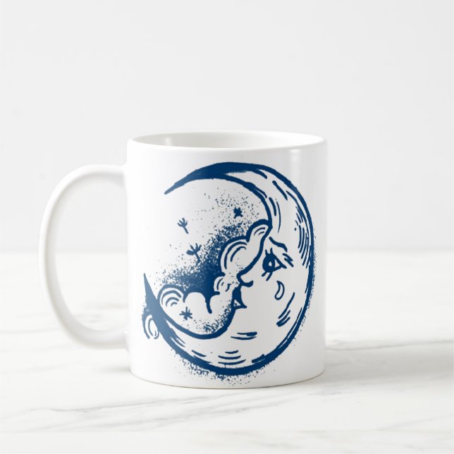 Caneca De Café Meia Lua Camisa, Camisa da Lua (Esquerda)