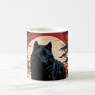 Caneca De Café Meia-noite Wolfs Moon