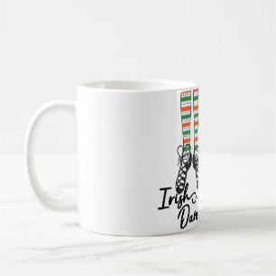 Caneca De Café Meias De Dança Irlandesa Sapatos Para Meninas Em S