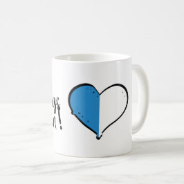 Caneca De Café Mein Lieblings Kanton Luzern