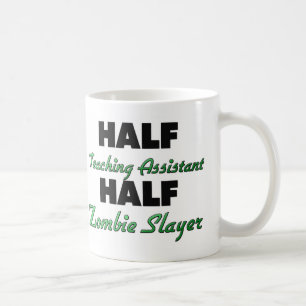 Caneca De Café Meio assassino do zombi do assistente de ensino