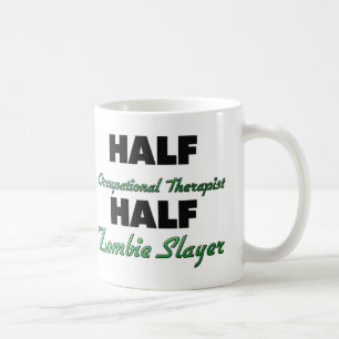 Caneca De Café Meio assassino do zombi do terapeuta ocupacional