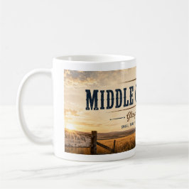 Caneca De Café Meio do Nada Glasgow Montana