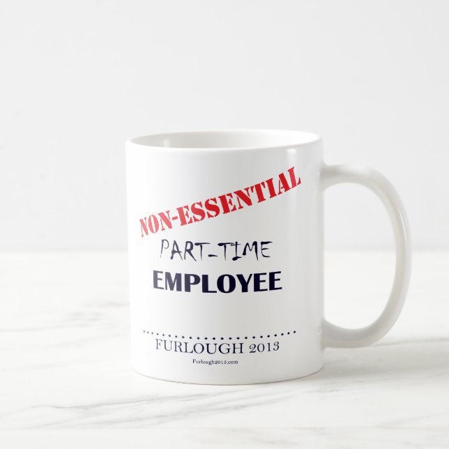 Caneca De Café Meio expediente (Direita)