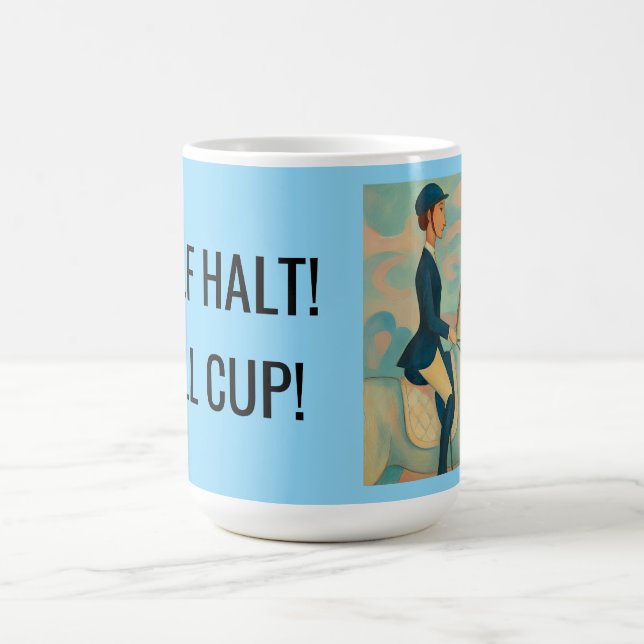 CANECA DE CAFÉ MEIO HALT! CHEIO CUP! (Centro)