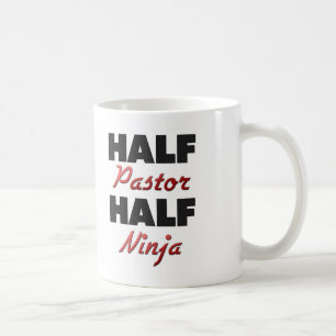 Caneca De Café Meio pastor meio Ninja