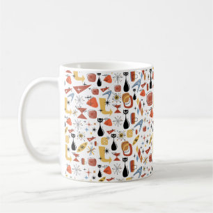 Caneca De Café Meio século MCM Modern Inspirou Mug