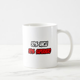 Caneca De Café Meio tio... meio super-herói