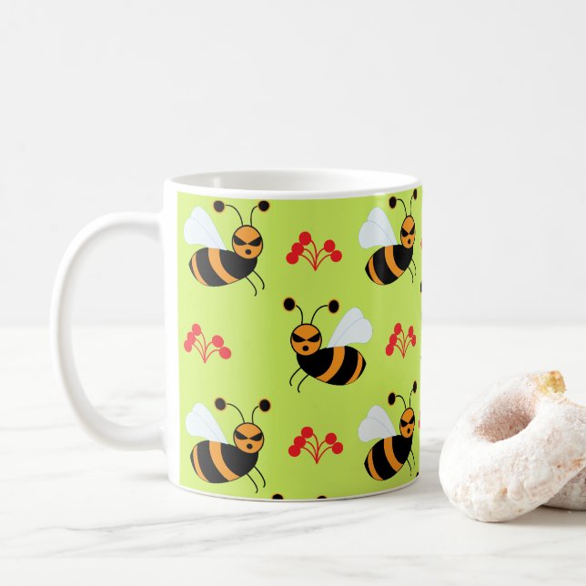 Caneca De Café Mel Apícola  (Com Donut)