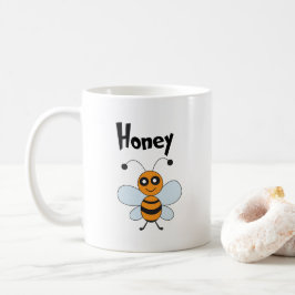 Caneca De Café Mel Bee Natureza Insetos Animais Selvagens
